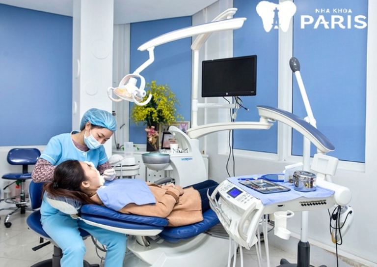 Nha khoa Paris có hệ thống máy móc, trang thiết bị hiện đại, tiên tiến