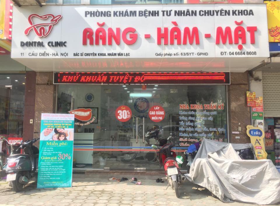 Nha khoa 108 cung cấp đa dạng các dịch vụ nha khoa phục vụ khách hàng