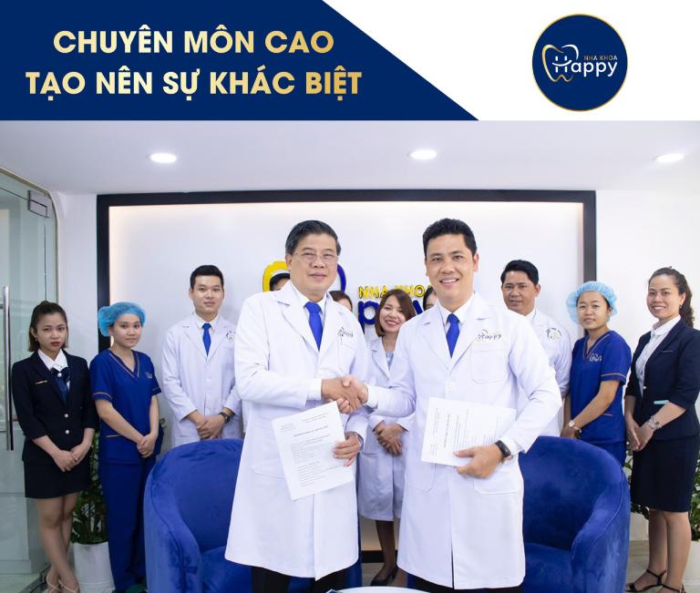 Nha khoa Happy là một trong những địa chỉ phòng khám nha khoa trám răng Thủ Đức uy tín, chất lượng