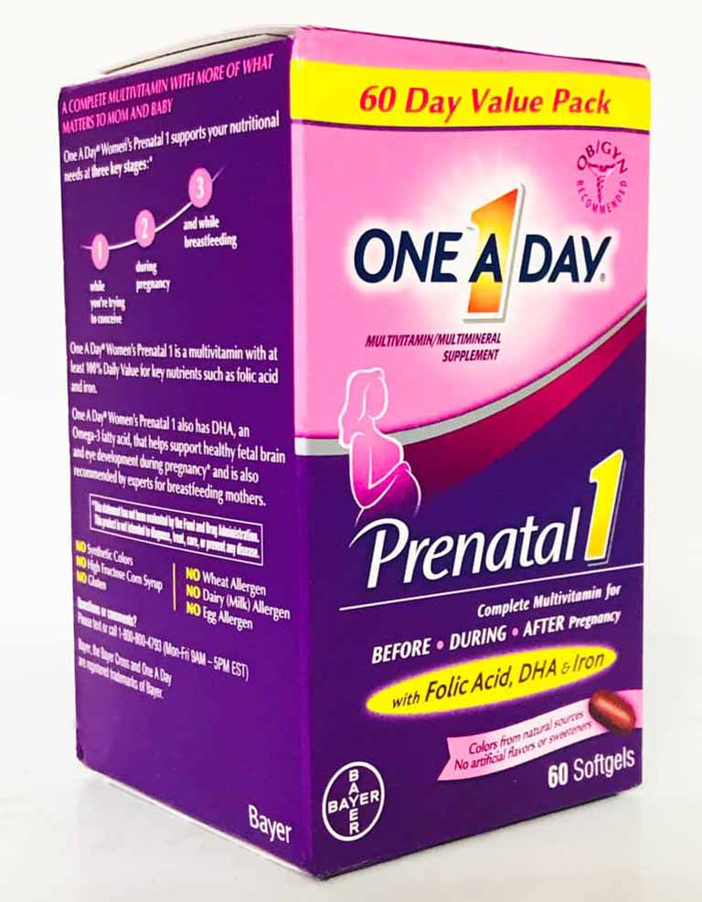 Viên uống tổng hợp cho bà bầu One A Day Women’s Prenatal