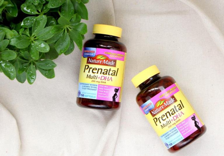 Viên uống Nature Made Prenatal Multi + DHA 