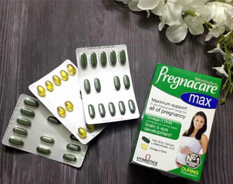 Vitamin tổng hợp cho bà bầu Pregnacare Max của Anh 