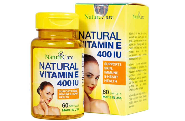 viên uống trắng da vitamin E