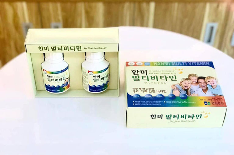 Viên uống vitamin E cho trẻ em Hanmi Multi Vitamin