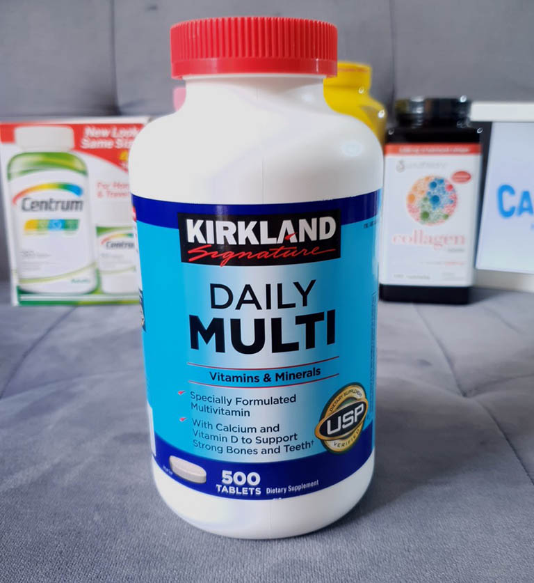 thuốc vitamin tổng hợp cho người gầy Kirkland Daily Multi Vitamins