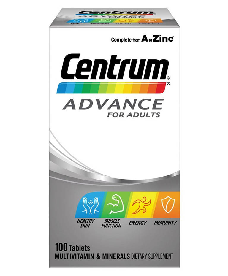 Vitamin tổng hợp cho người suy nhược cơ thể Centrum Advance For Adults