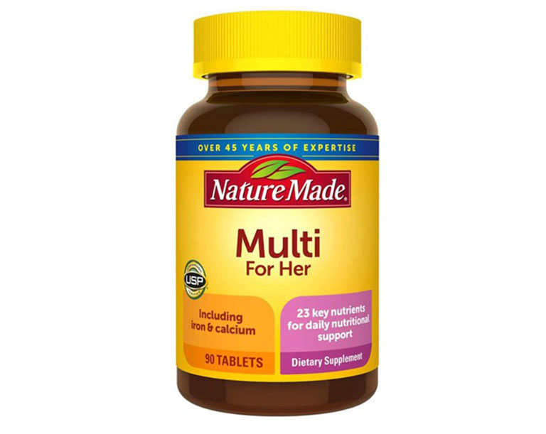 Vitamin Tổng Hợp Cho Phụ Nữ Tuổi 40 Nature Made Multi For Her