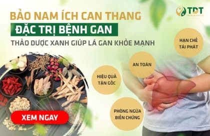 Bài thuốc chữa bệnh gan Bảo nam Ích can thang