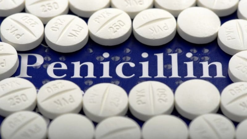 Sử dụng thuốc kháng sinh Penicillin