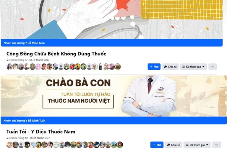 Cộng đồng cung cấp kiến thức về bệnh học và phương pháp điều trị bằng YHCT