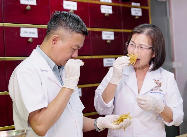 TS Vân Anh cùng lương y Tuấn phát triển và tối ưu các bài thuốc của dòng họ Đỗ Minh TS Vân Anh cùng lương y Tuấn phát triển và tối ưu các bài thuốc của dòng họ Đỗ Minh