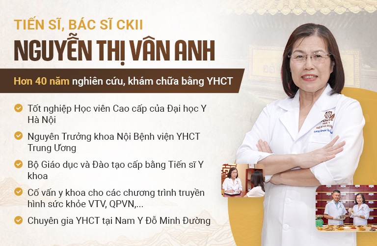Tiến sĩ, Bác sĩ CKII Nguyễn Thị Vân Anh Tiến sĩ, Bác sĩ CKII Nguyễn Thị Vân Anh